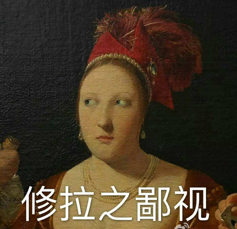 来自修拉的鄙视眼神