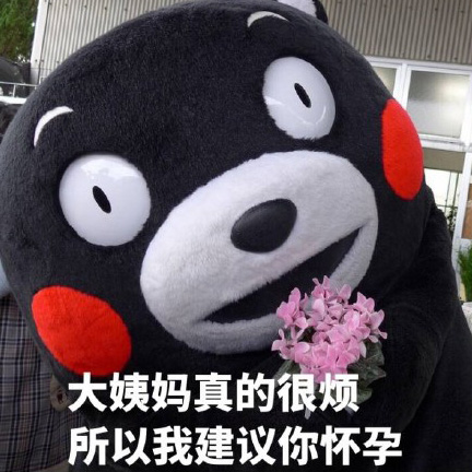 大姨妈是有点烦，所以我建议你怀孕