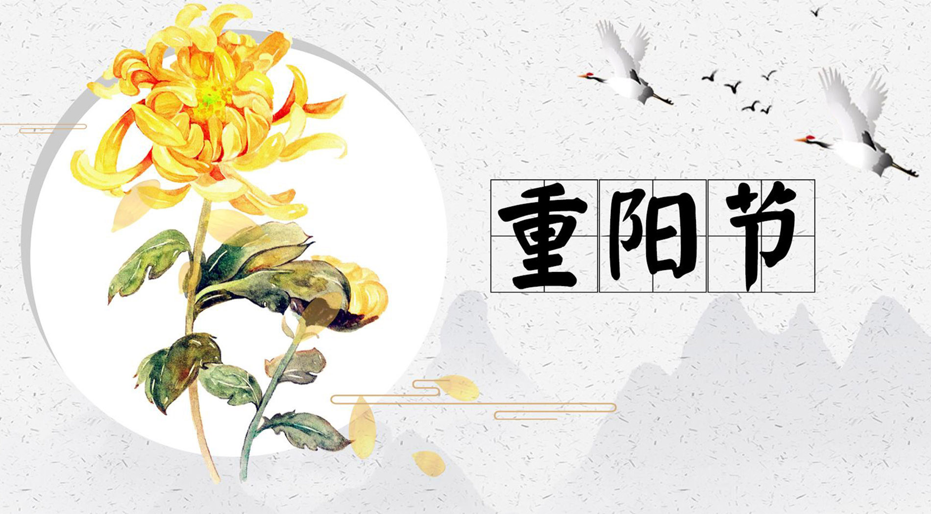 简单好看的重阳节手抄报