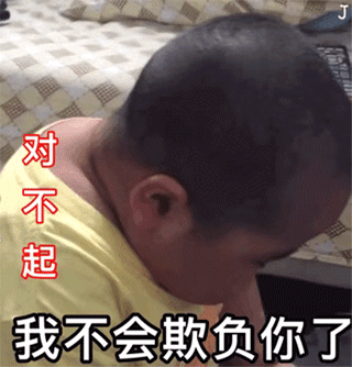 对不起，我不会再欺负你了