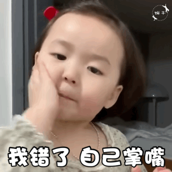 我错了，不扇自己几巴掌都说不过去