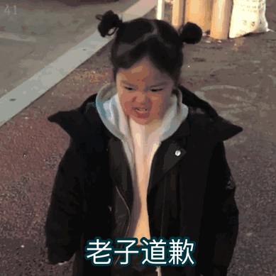 算了，老子道歉
