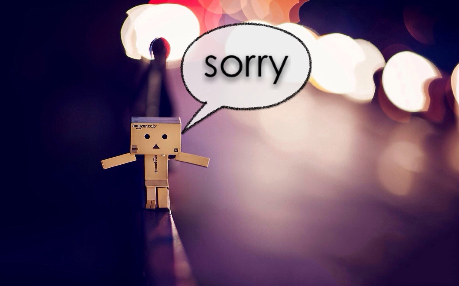 朋友圈唯美Sorry意境图片
