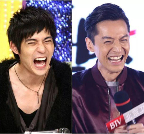 笑起来忘乎所以的帅哥PK
