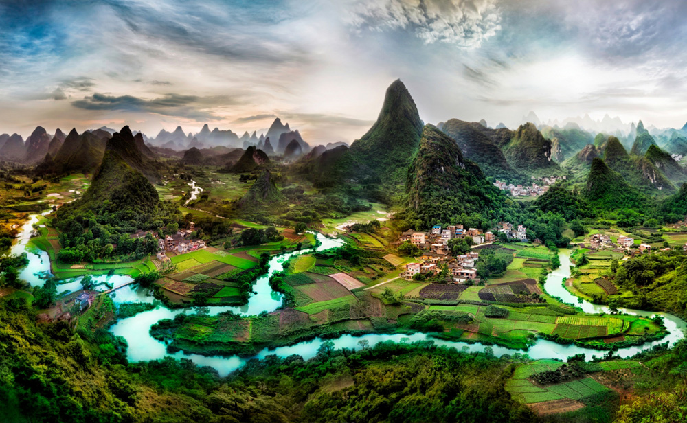 美丽的桂林山水甲天下