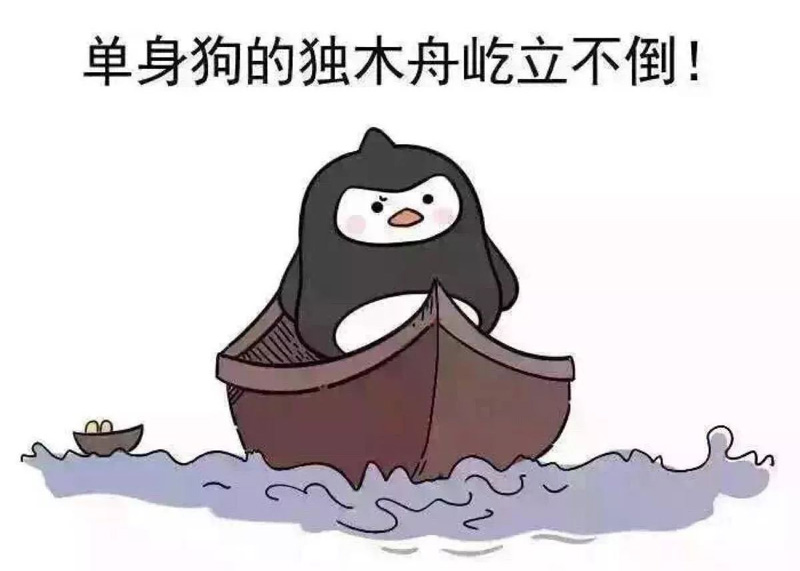 单身狗的独木舟屹立不倒