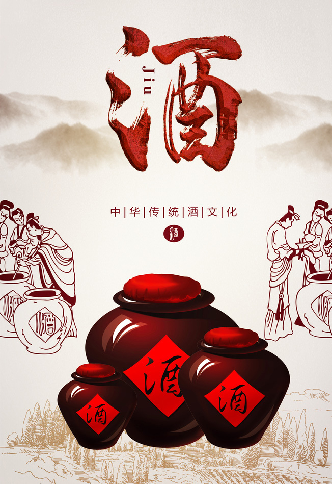 一张图展示中国传统的酒文化