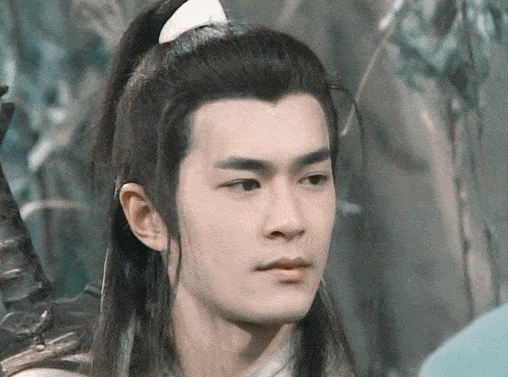 羞涩一笑的古装美男子-杨过