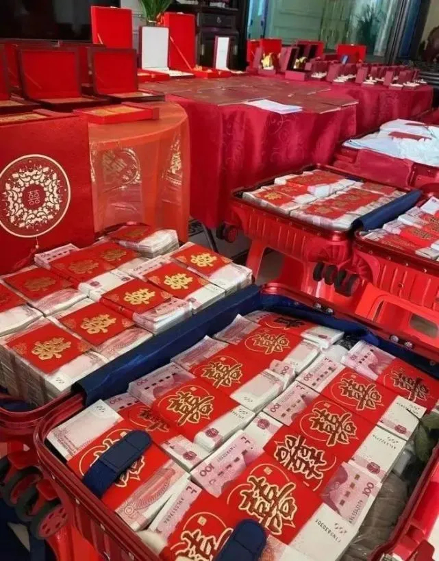 广东大户人家的豪华嫁妆