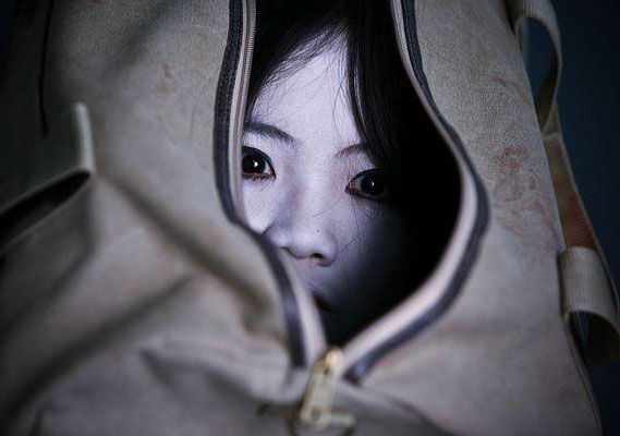 装进袋子里的女鬼吓死人