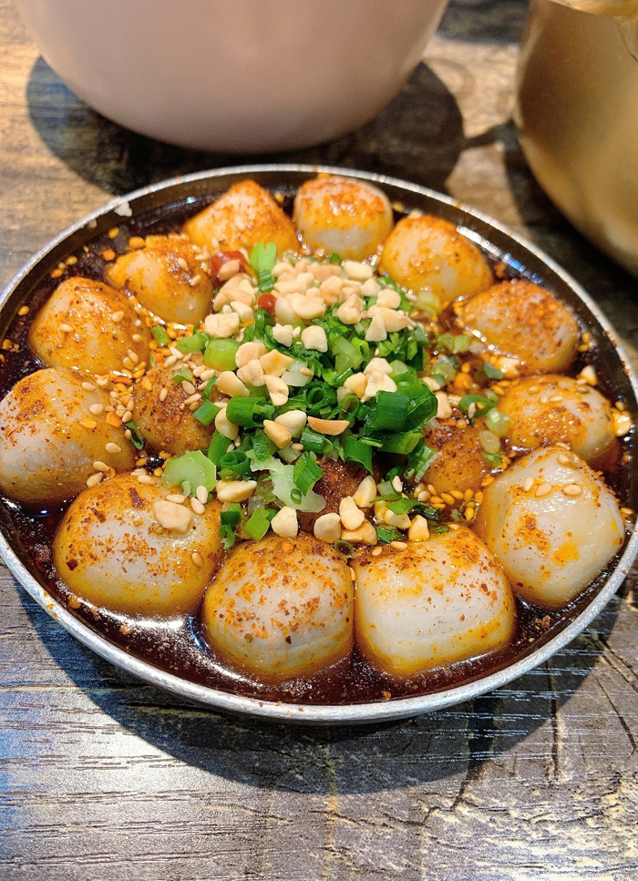 看起来很有食欲的麻辣鱼丸