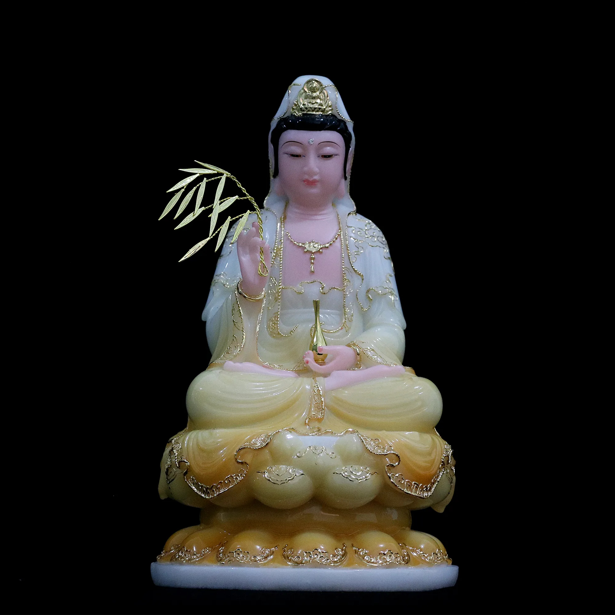 做工精细的普贤菩萨佛像