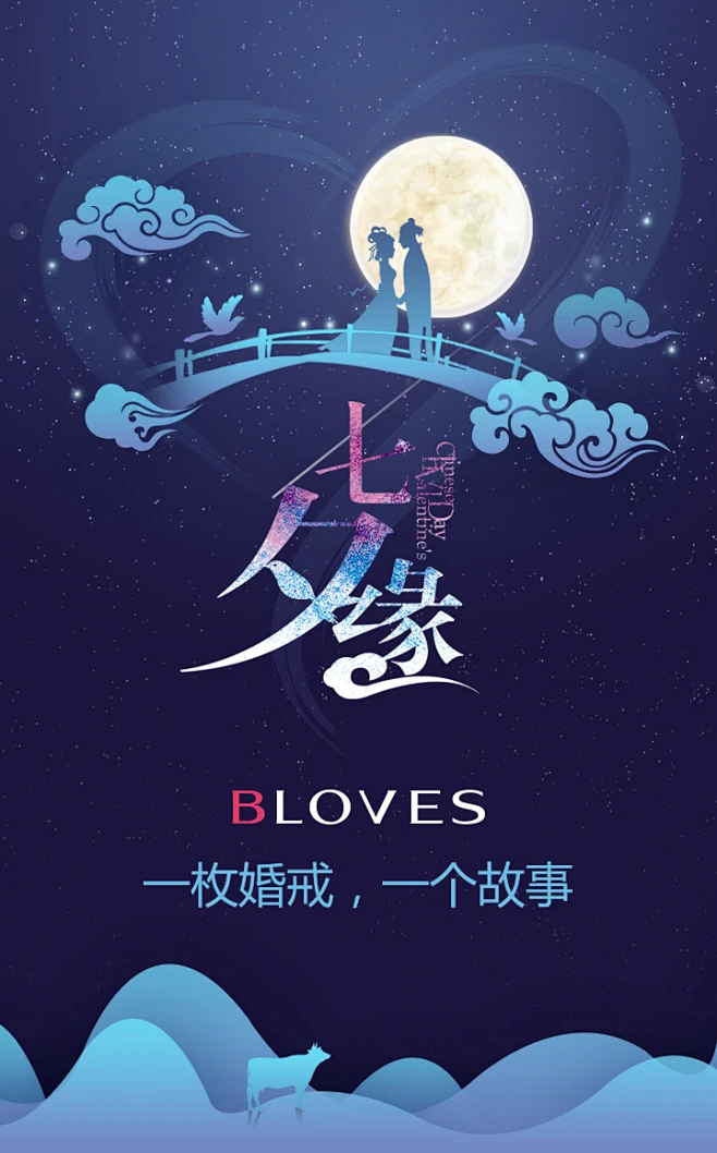 一枚婚戒，一个故事，七夕缘