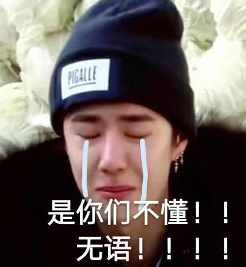 都怪你们不懂我，真的很无语也很伤心