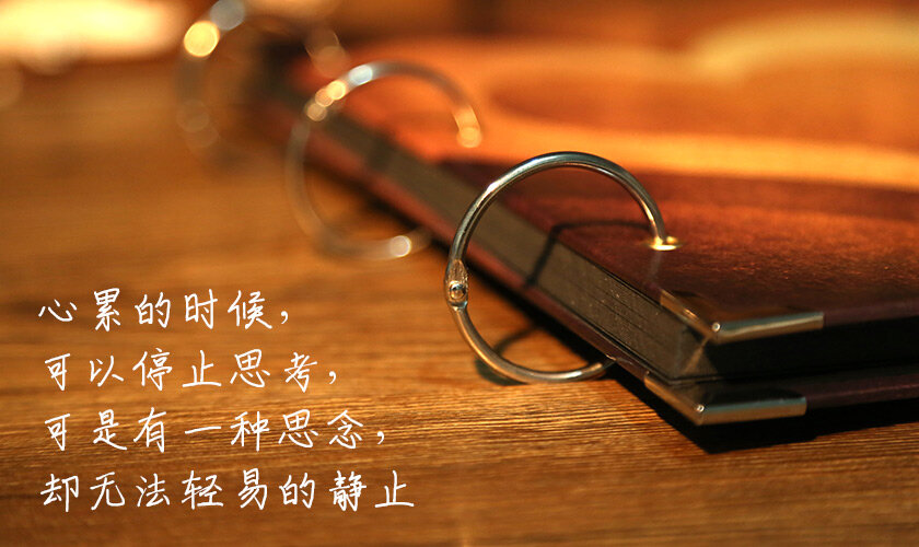 有一种思念，无法轻易的静止
