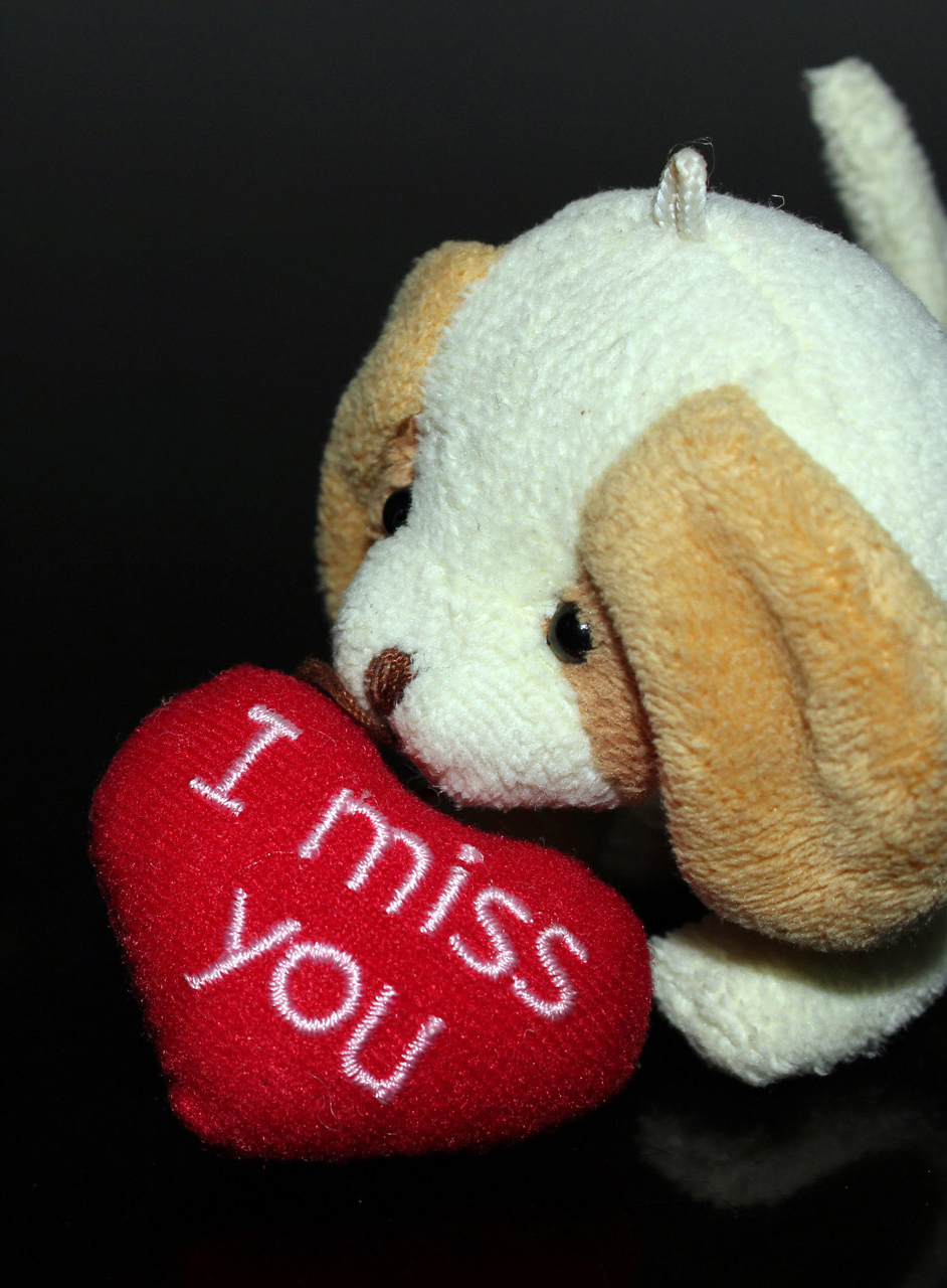 I miss you，想你了