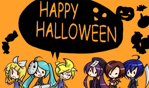 Happy Halloween万圣节英文图片