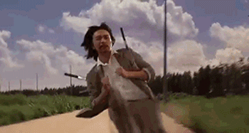 星爷电影《功夫》被包租婆追赶的动态画面