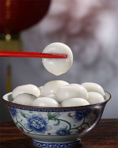 快来尝尝这美味的汤圆吧