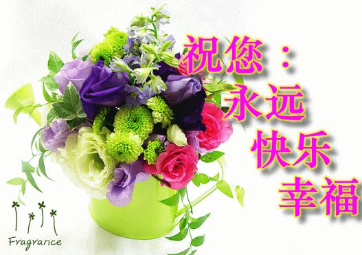衷心祝你幸福快乐，永远年轻